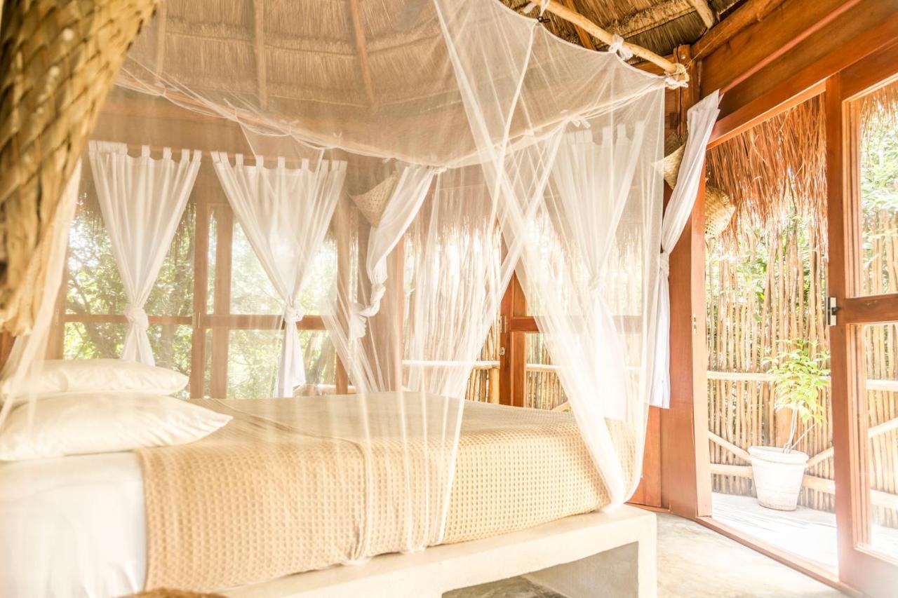 Mamasan Treehouses & Cabins Tulum Eksteriør billede