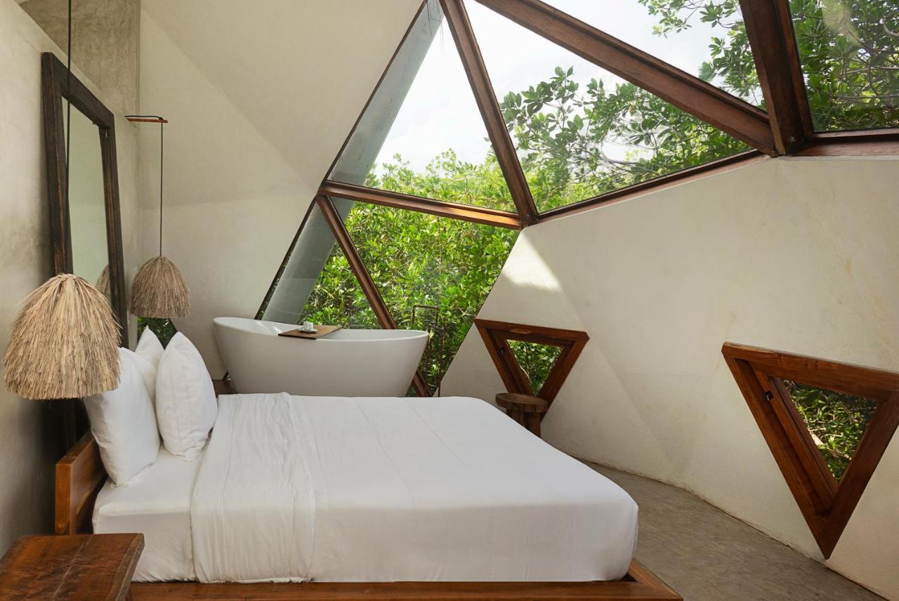 Mamasan Treehouses & Cabins Tulum Eksteriør billede