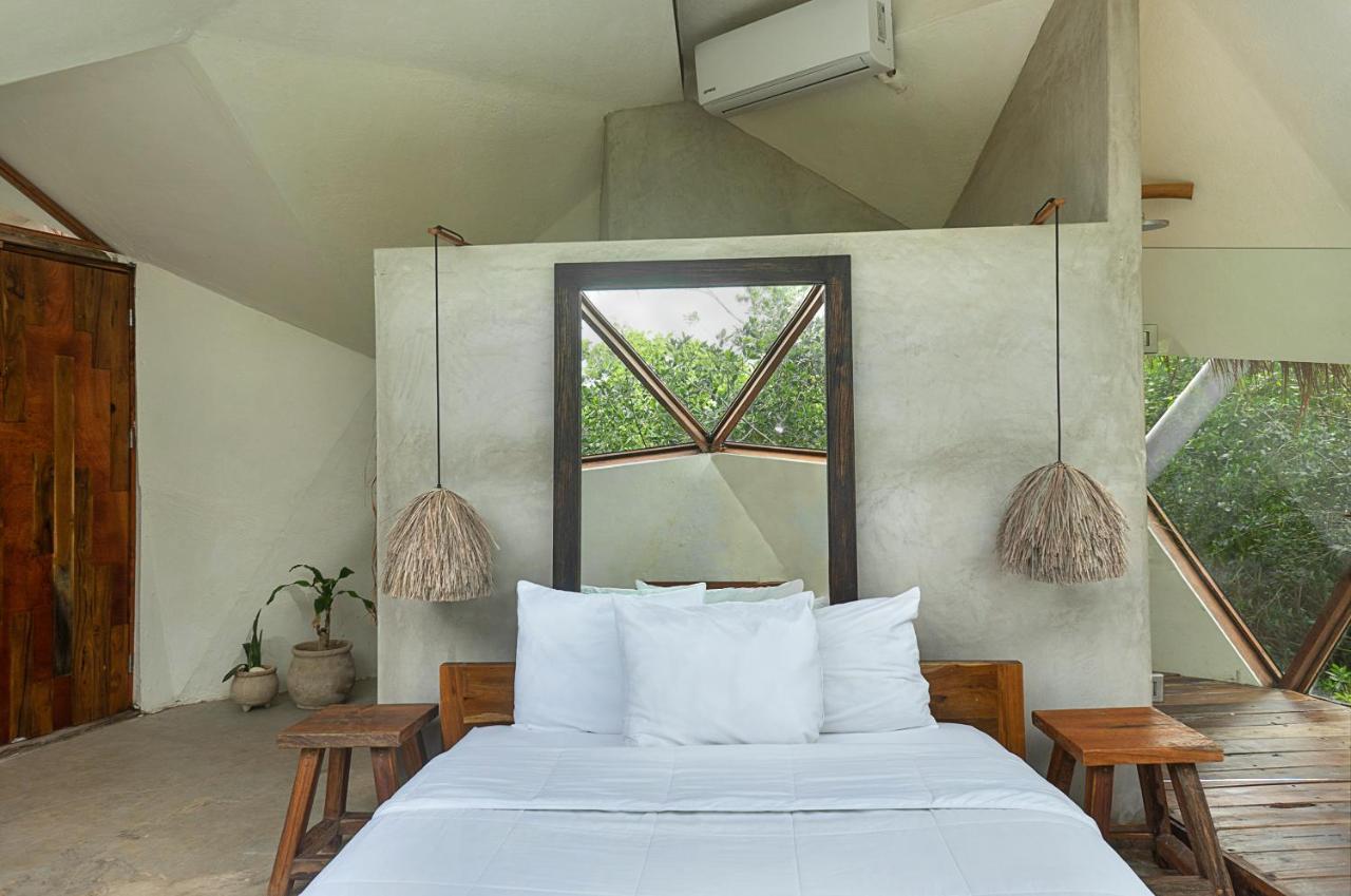 Mamasan Treehouses & Cabins Tulum Eksteriør billede