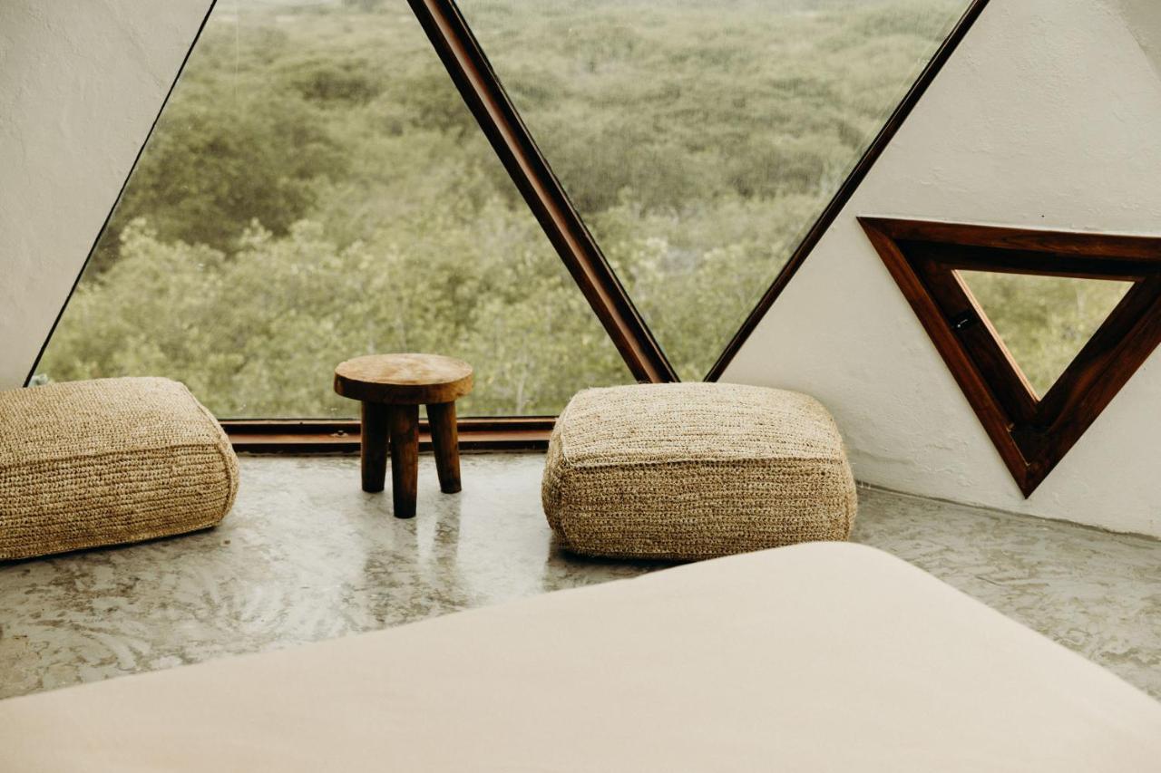 Mamasan Treehouses & Cabins Tulum Eksteriør billede