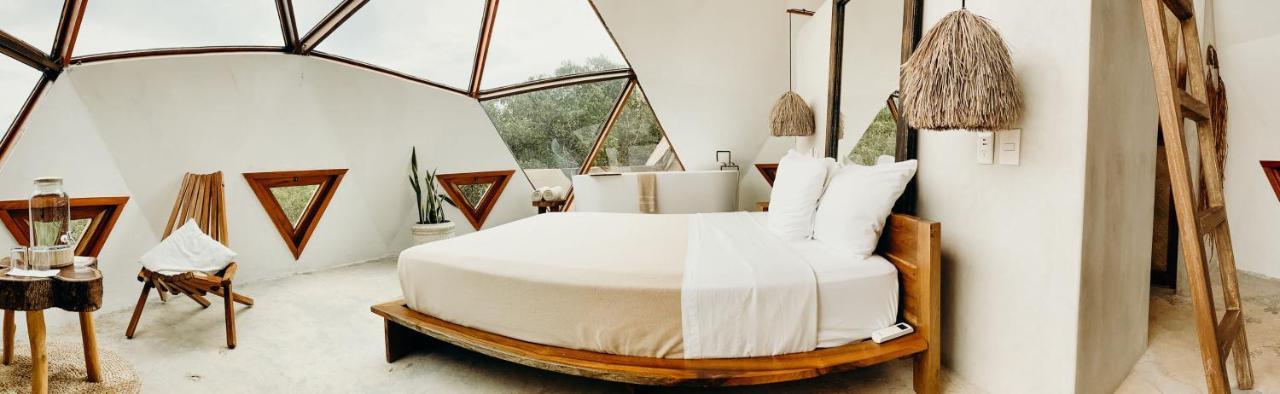 Mamasan Treehouses & Cabins Tulum Eksteriør billede
